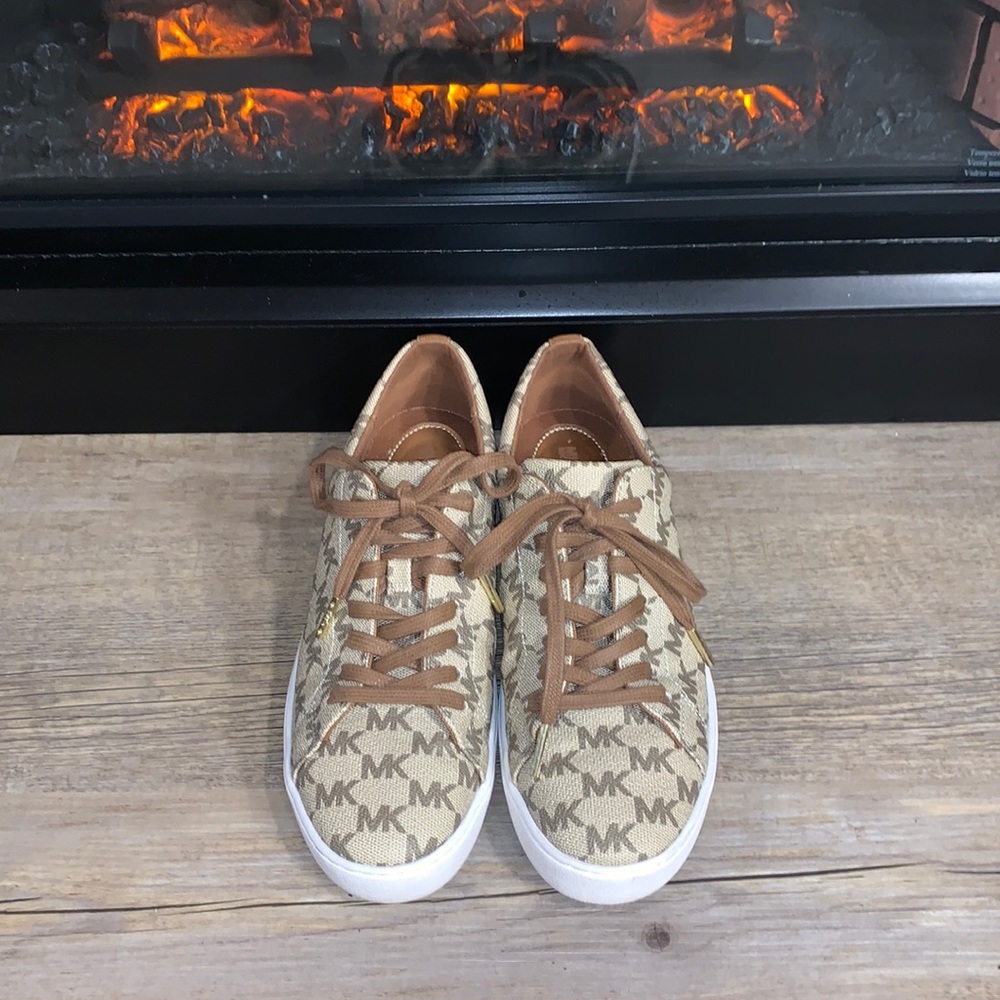 MK Keaton Logo Lace Up Sneakers